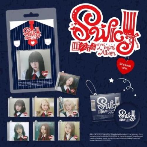 UNIS - [SWICY] 2nd Mini Album KEYRING RANDOM Versi...