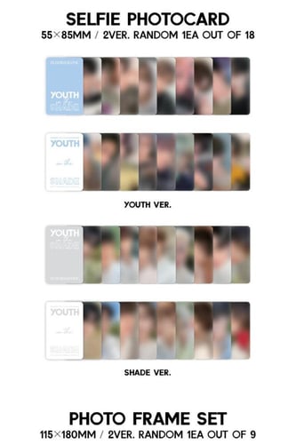 ZEROBASEONE - [YOUTH IN THE SHADE] 1st Mini Album...