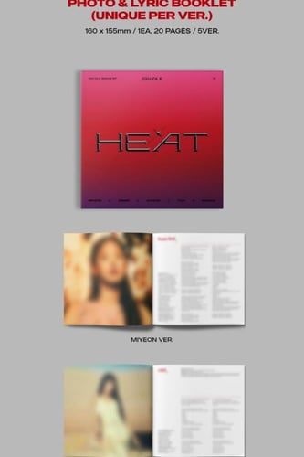 (G)I-DLE - [HEAT] Special Album DIGIPAK RANDOM Ver...