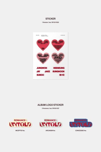 ENHYPEN - [ROMANCE : UNTOLD] Album RANDOM Version