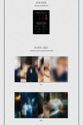 ENHYPEN - [DARK BLOOD] Mini 4th Album RANDOM Versi...