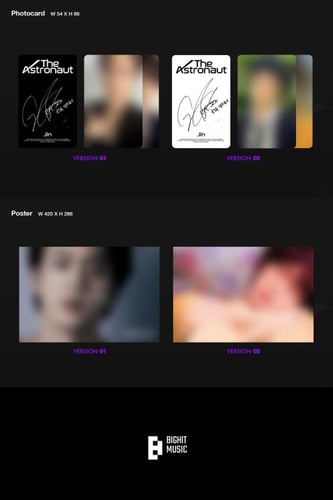 Jin (BTS) - The Astronaut (Random Ver.)