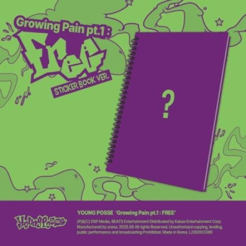YOUNG POSSE - [GROWING PAIN PT.1 : FREE] EP Album...