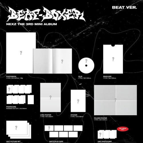 NEXZ - [BEAT-BOXER] 3rd Mini Album RANDOM Version