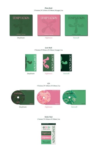 TXT - THE NAME CHAPTER : TEMPTATION (Random)