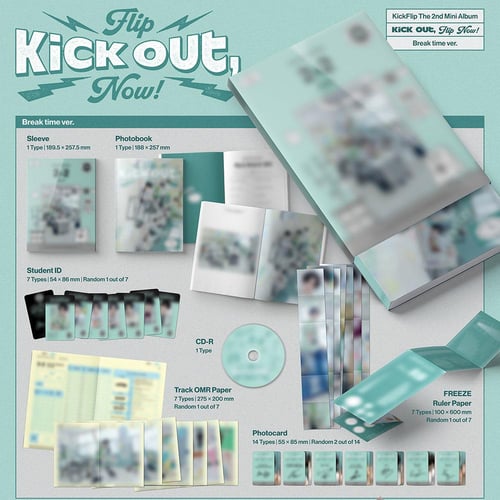 KickFlip - [KICK OUT, FLIP NOW!] 2nd Mini Album RA...