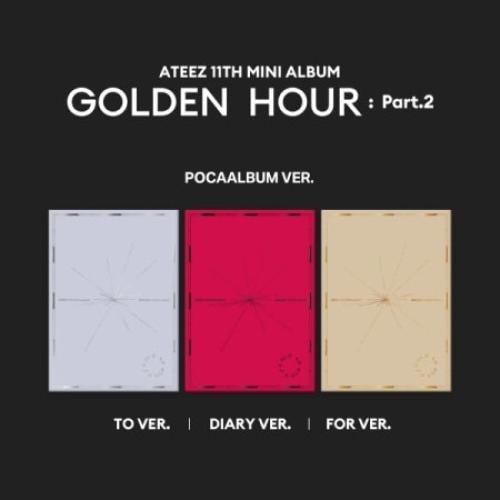 ATEEZ - [GOLDEN HOUR : PART.2] 11th EP Album POCAA...