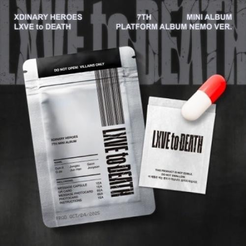 XDINARY HEROES - [LXVE TO DEATH] 7th Mini Album PL...