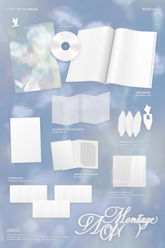 VIVIZ - [A MONTAGE OF ( )] 1st Album RANDOM Versio...