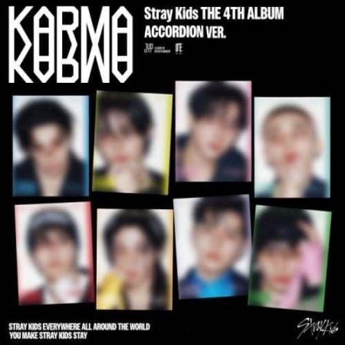 STRAY KIDS - [KARMA] 4th Album ACCORDION RANDOM Ve...