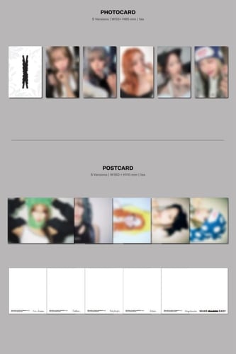 LE SSERAFIM - [EASY] 3rd Mini Album COMPACT RANDOM...