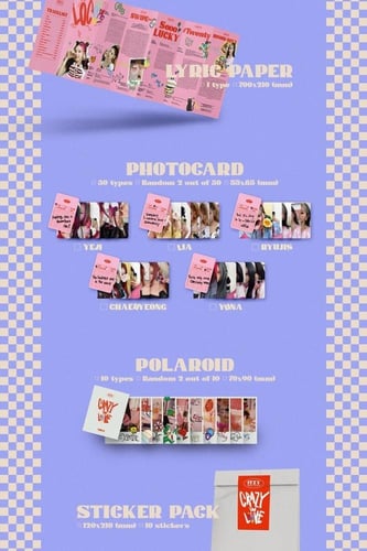 ITZY - [CRAZY IN LOVE] 1st Album RANDOM Version