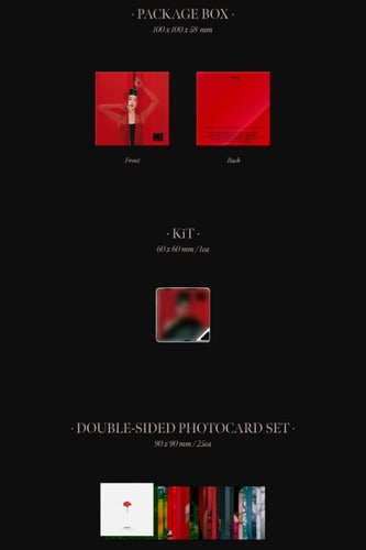 JISOO - [ME] JISOO 1st Single Album KIHNO KIT