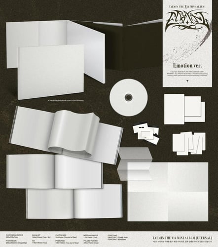 TAEMIN - [ETERNAL] 5th Mini Album RANDOM Version