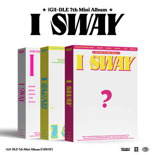 (G)I-DLE - [I SWAY] 7th Mini Album RANDOM Version