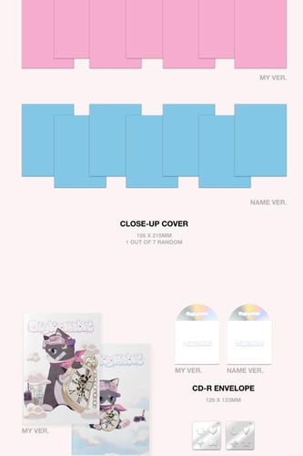 SAY MY NAME - [MY NAME IS...] 2nd EP Album RANDOM...