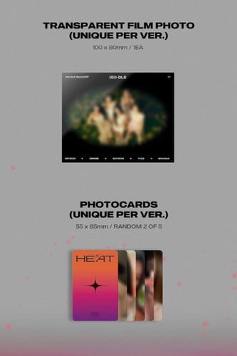 (G)I-DLE - [HEAT] Special Album RANDOM Version