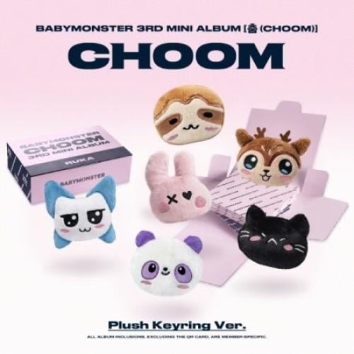 BABYMONSTER - [춤 (CHOOM)] 3rd Mini Album PLUSH KEY...