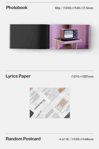 BLACKPINK Rose - [-R-] 1st Solo Single Album