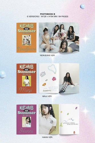 NEWJEANS - [GET UP] 2nd EP BUNNY BEACH BAG RANDOM...