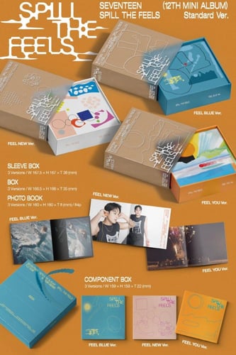 SEVENTEEN - [SPILL THE FEELS] 12th Mini Album STAN...