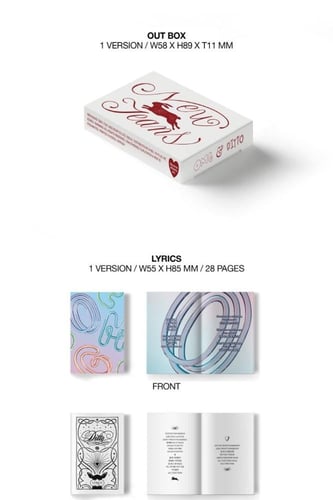 NEWJEANS - [OMG] 1st Single Album WEVERSE ALBUM Ve...