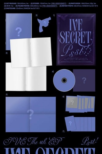 IVE - [IVE SECRET] 4th Mini Album RANDOM Version