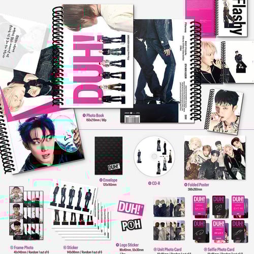 P1HARMONY - [DUH!] 8th Mini Album RANDOM Version