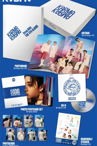 STRAY KIDS - [KARMA] 4th Album RANDOM Version