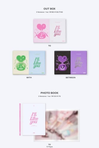 ILLIT - [I'LL LIKE YOU] 2nd Mini Album RANDOM Vers...