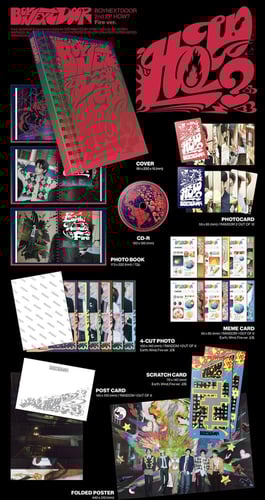 BOYNEXTDOOR - [HOW?] 2nd EP Album RANDOM Version