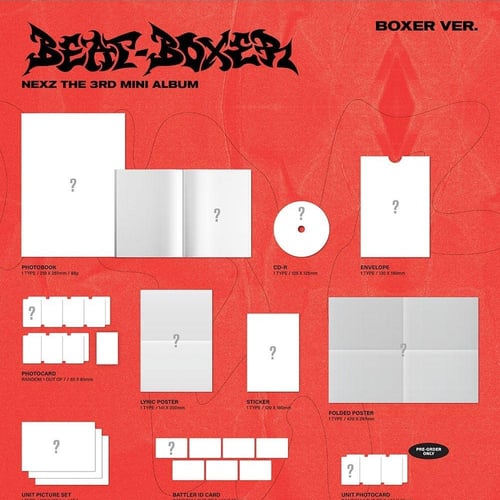 NEXZ - [BEAT-BOXER] 3rd Mini Album RANDOM Version