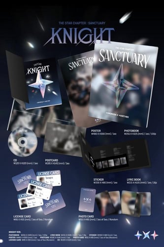 TXT - [THE STAR CHAPTER : SANCTUARY] Album RANDOM...