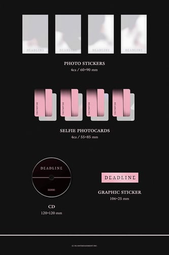 BLACKPINK - [DEADLINE] 3rd Mini Album RANDOM Versi...