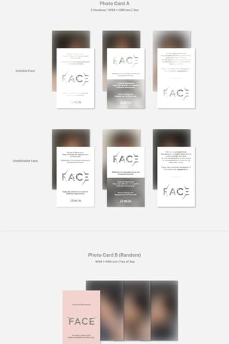 JIMIN (BTS) - [FACE] RANDOM Version