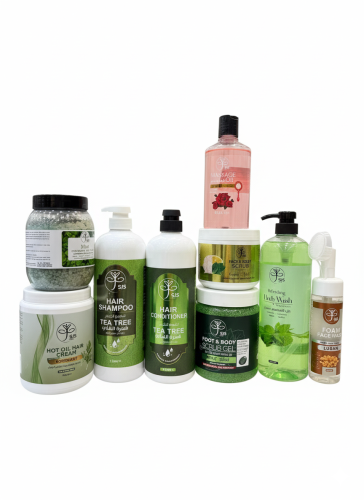 بكج العنايه الطبيعيه العضويه