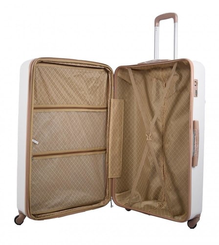 مورانو طقم شنط سفر فايبر متكامل من 6 قطع بملمس بار...