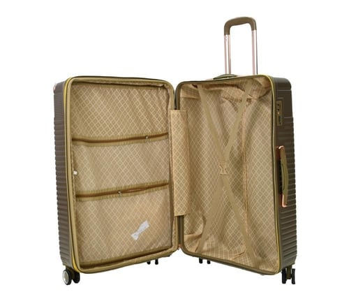 شنط سفر مورانو الفاخر اربعة قطع مع قطعتين برونز