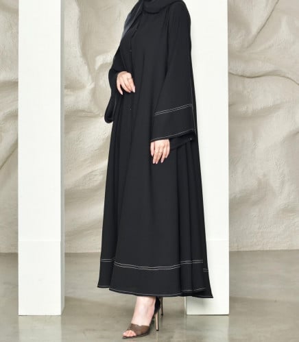 عباية كويتي بخيوط انيقه