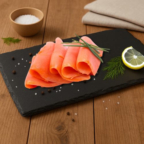 سالمون مدخن - فيليه