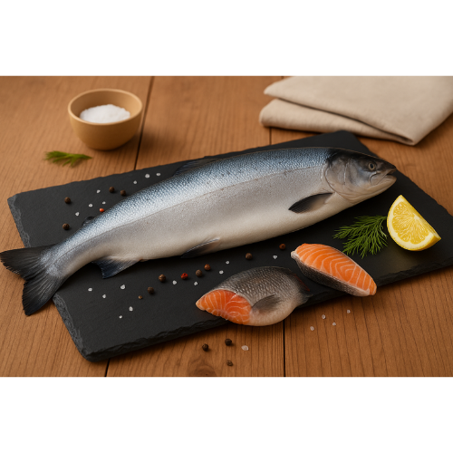 سمك سالمون كبير