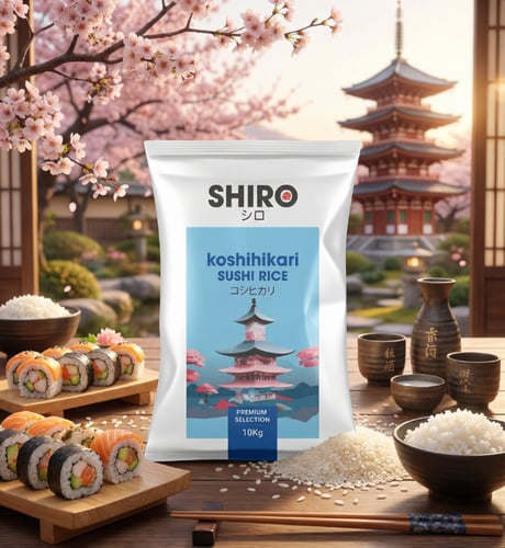 أرز سوشي - كوشيهيكاري شيرو