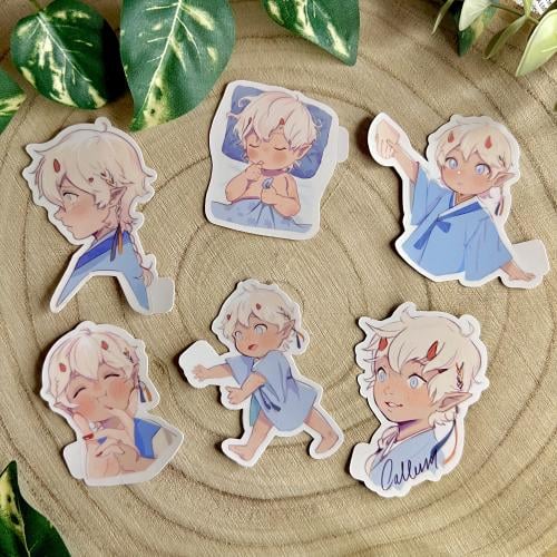 ستكرات طفولة كاليان/كالم