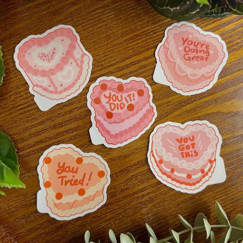 ستكرات كيك التحفيز