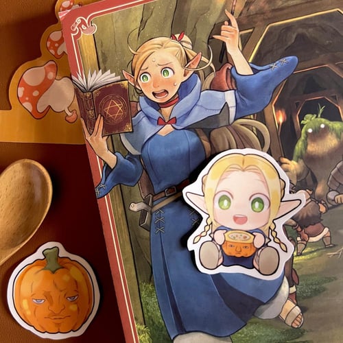 ستكرات Dungeon Meshi-مستعد للاكل