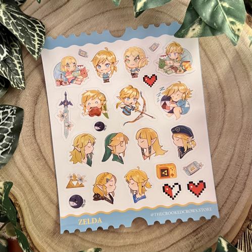 ستكرات ميني زيلدا