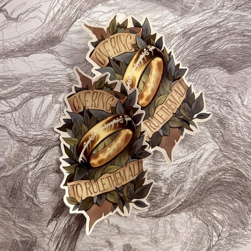 ستكرات خاتم واحد يحكمهم