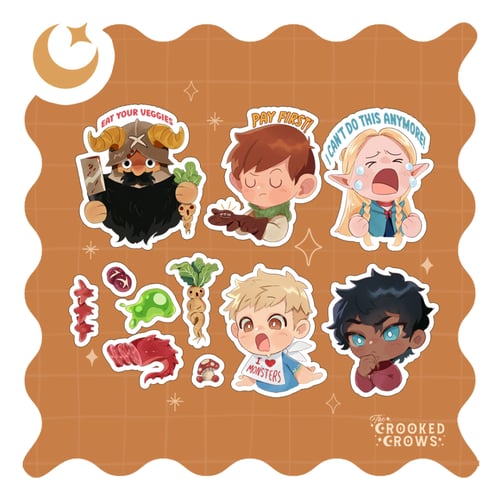 ستكرات Dungeon Meshi