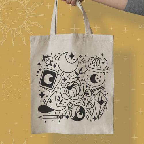 كيس قماشي عالم سحري