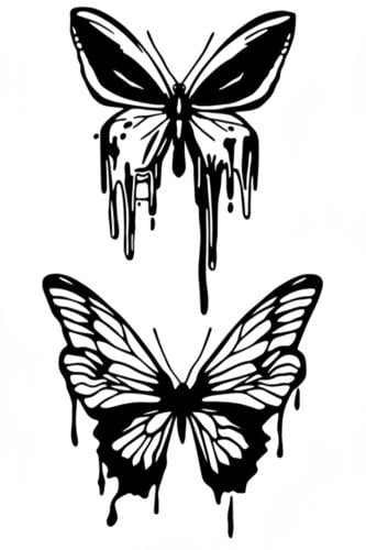 تاتو وسم الأعشاب المؤقت (1261)